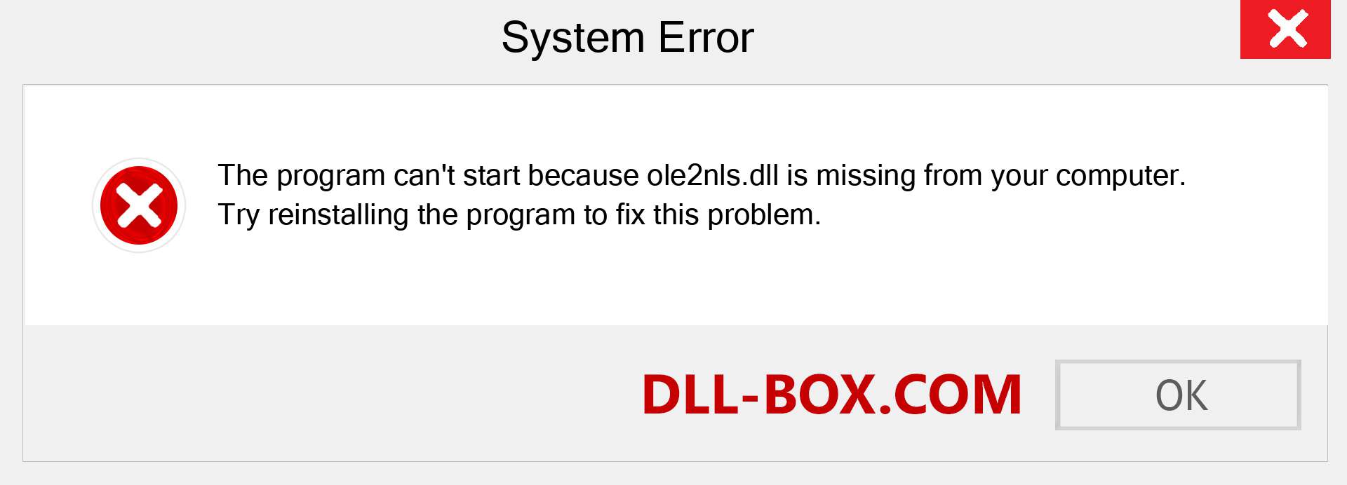  ole2nls.dll file is missing?. Download for Windows 7, 8, 10 - Fix  ole2nls dll Missing Error on Windows, photos, images